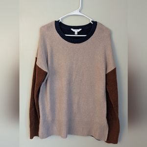 Nwt Time and Tru Long Sleeve Multi Color Sweater